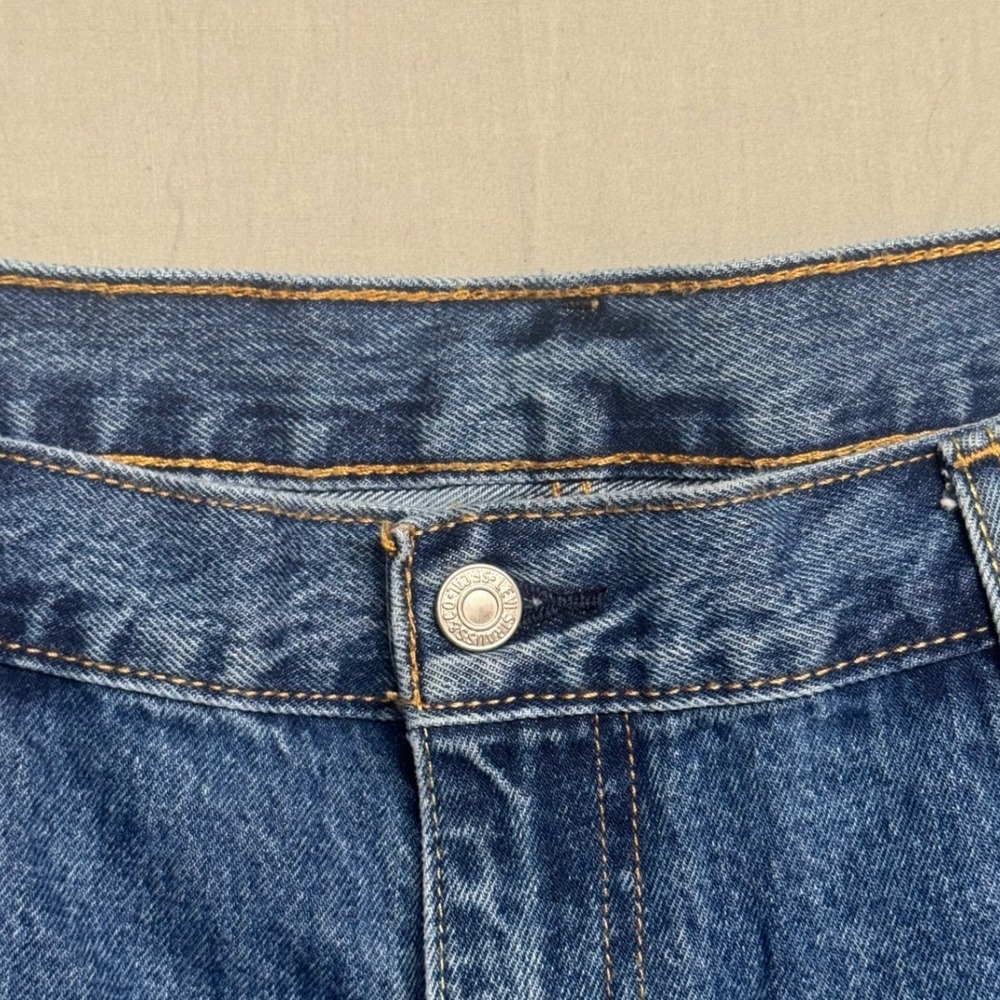 Levis 550 Relaxed Fit Mens Blue Denim Jeans 44x29 Medium Wash 01550-4891 - Picture 2 of 10